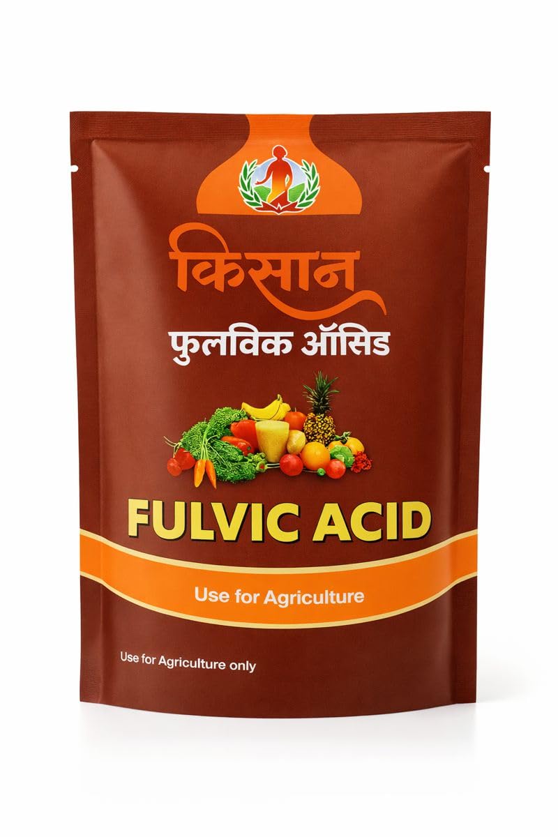 Fulvic Acid Chelated 80% Fertilizer For All Crop (250 gm) | 100% Natural Organic Water Soluble Fer. | Fertilizer For Plant, Home Garden, Growth Enhancer, Soil Conditioner, Improve Root System.-image-17