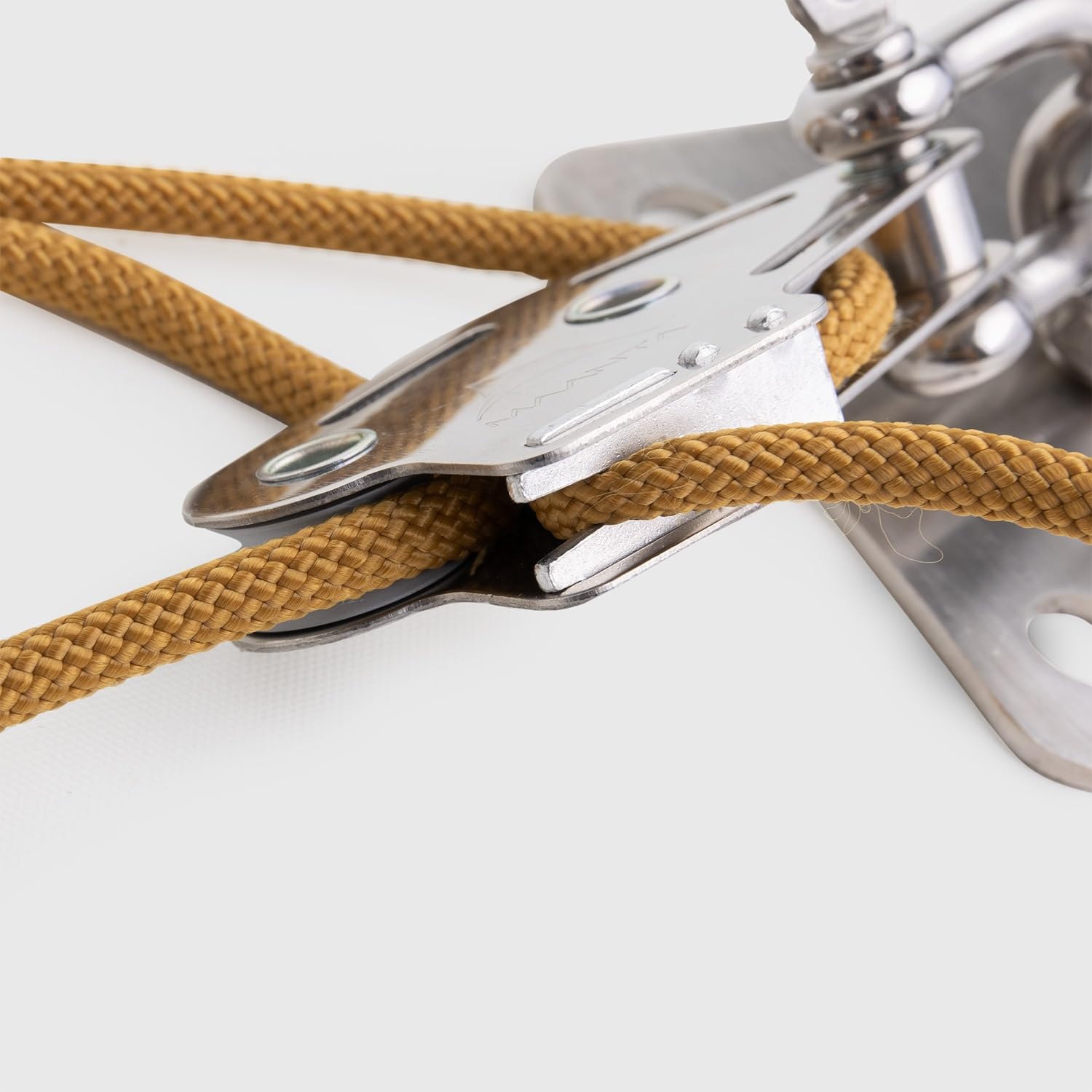 Ancoraggio a parete per vele ombreggianti (Acciaio Inox, Beige 1 Kit Parete)