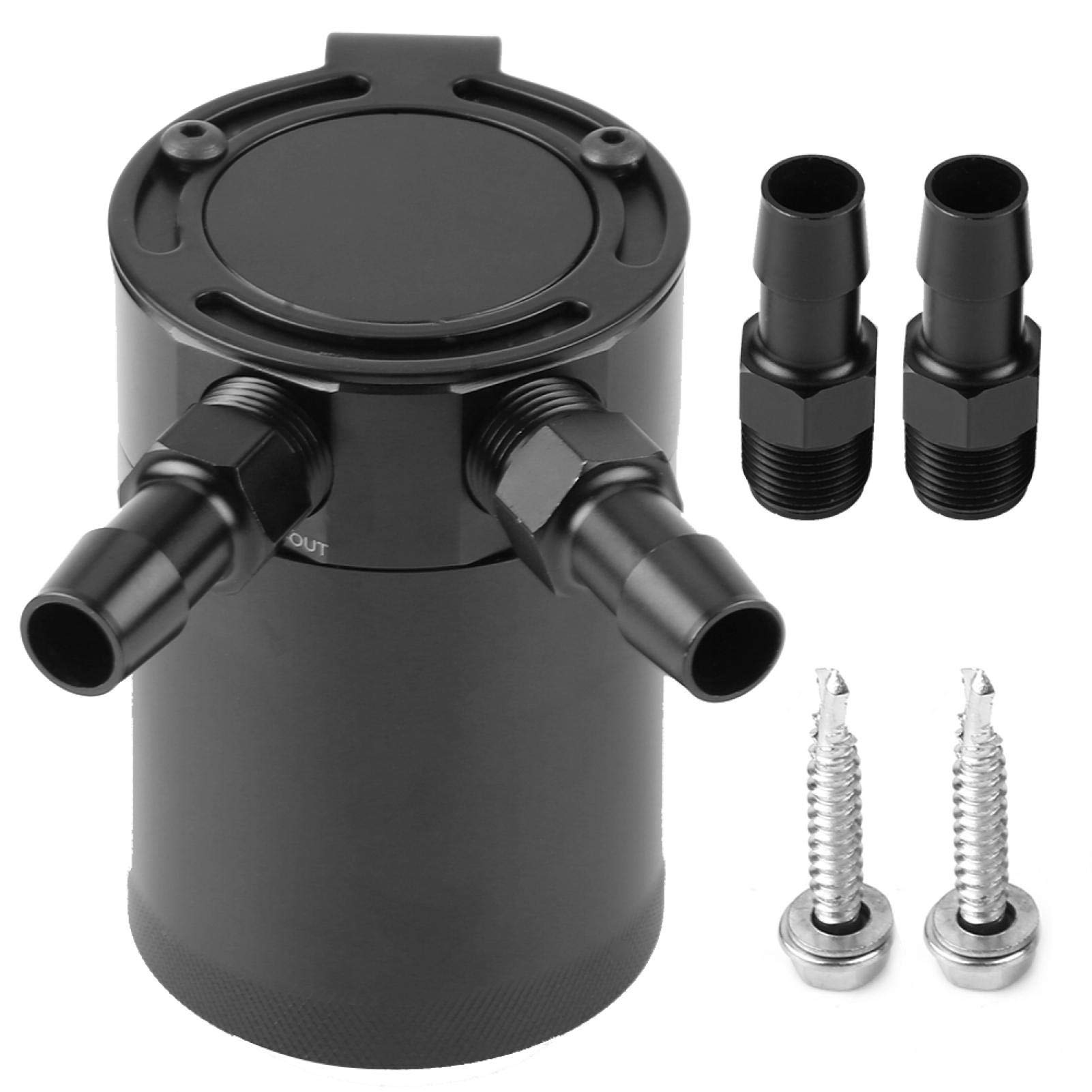 Oil Catch Can Compact Universal para piezas de repuesto para accesorios de coche