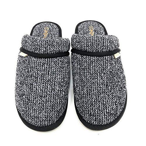 CHINELO KATURÊ PANTUFA TWEED MESCLA PRETO MASCULINO
