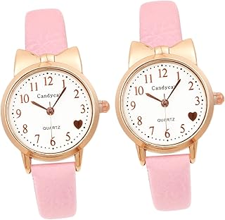 2 Peças Relógios Luminosos Para Senhoras Relógio Fitness Relógios Esportivos Relógios Femininos Relógios Esportivos Relógios Casuais Para Estudantes Relógios Para Estudantes Rosa