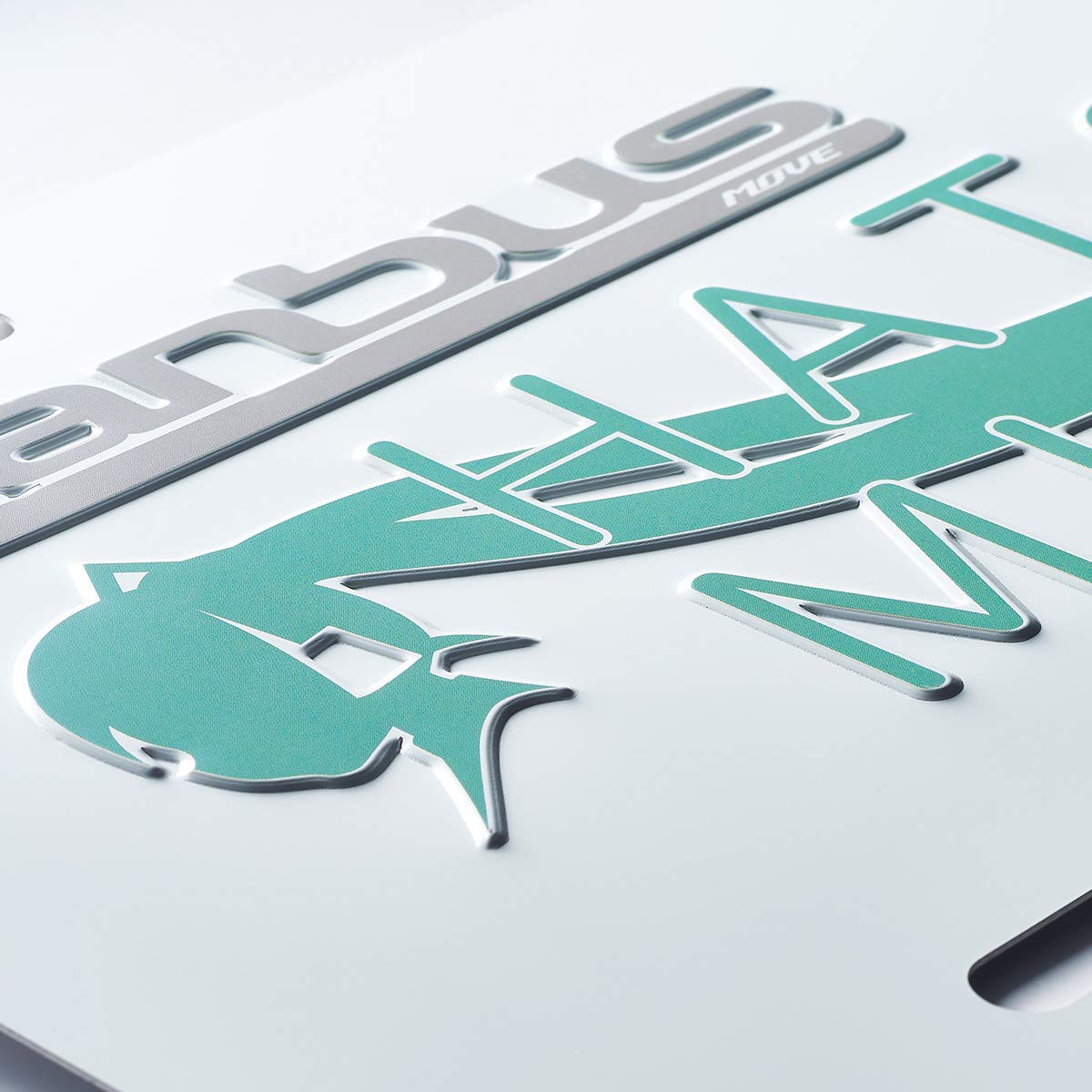 Amazon.co.jp: 初音ミク ナンプレ風アルミプレート（ロゴver.） : ホビー