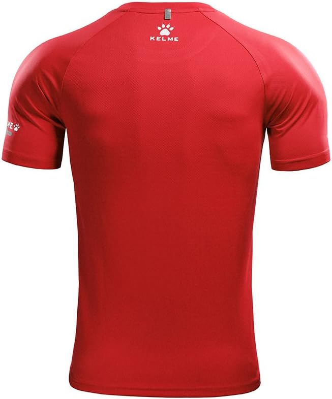 KELME Men's Thermal Compression Shirts, Short Sleeve Base Layer, Active Soccer Football Undershirt - Image 2