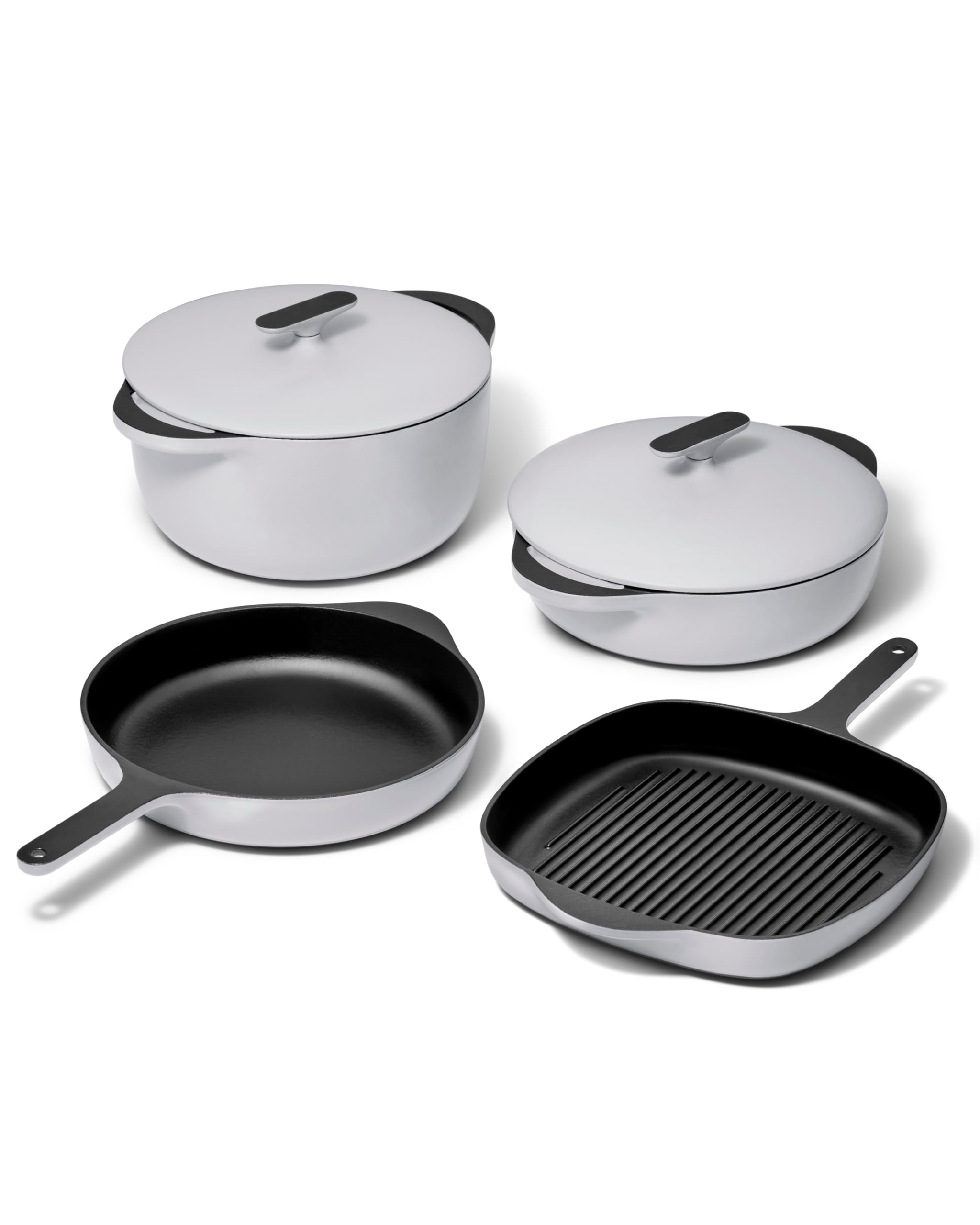Caraway 8-Piece Enameled Cast Iron Set