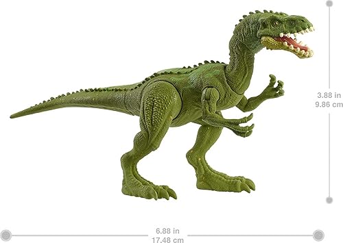 Miniatura 3 de Jurassic World - Figura de acción de dinosaurio Masiakasaurus juguete de dinosaurio de fuerza feroz con función de golpe único articulaciones