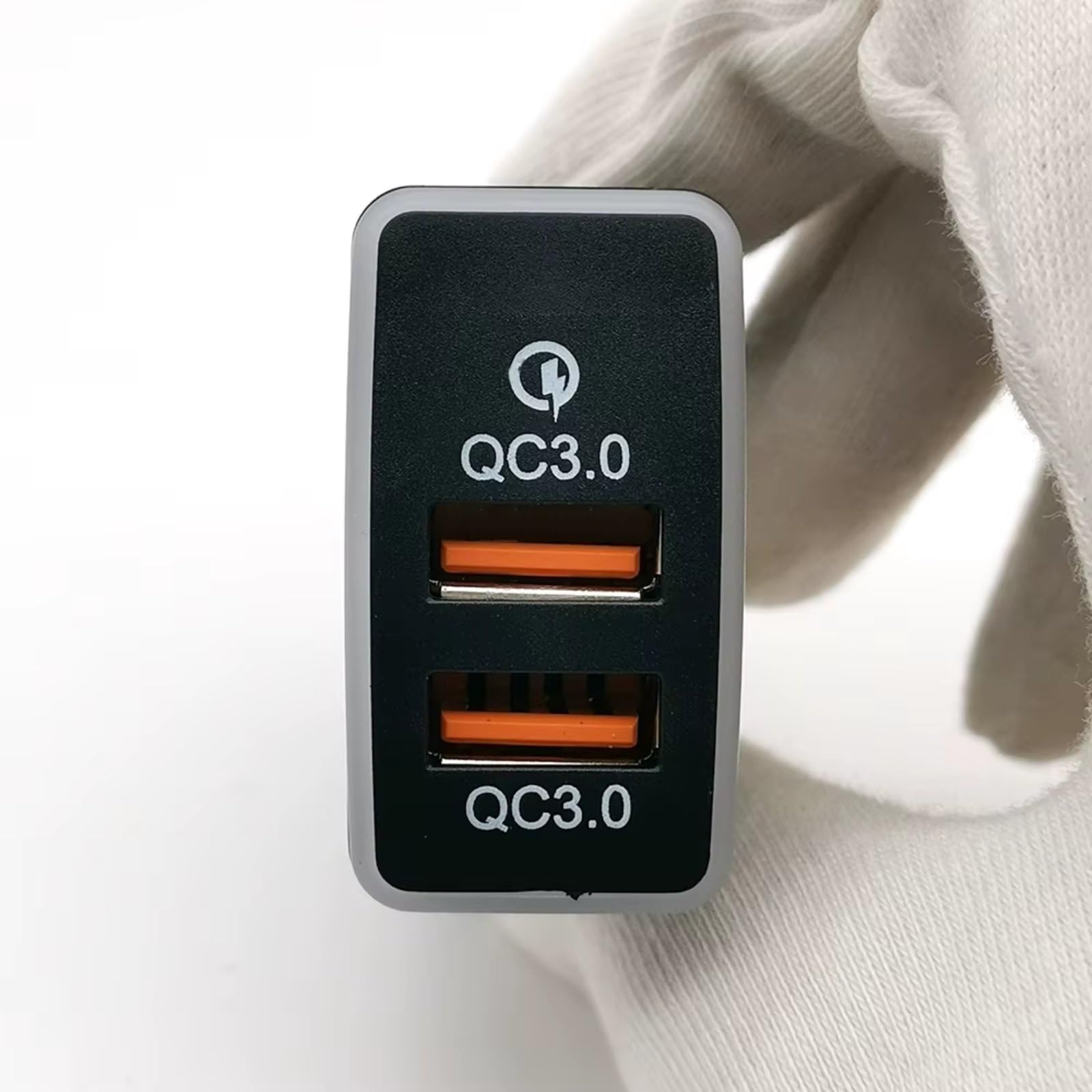 Consola USB Socket AUX Compatible Con Toyota Para Fj Cruiser 12V Coche Dual QC3.0 Enchufe Teléfono Para Cargador Adaptador Cable Accesorio Adaptador USB coche