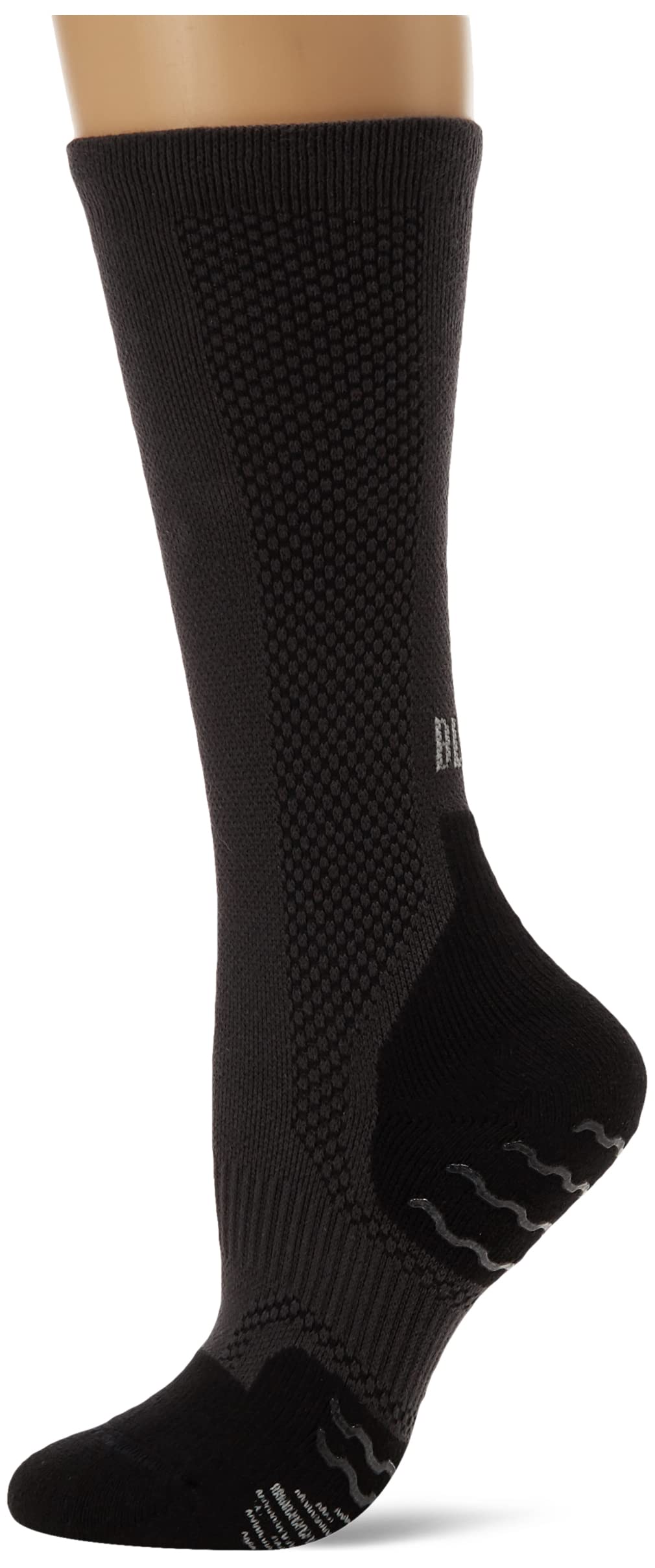 Photo 1 of Bloch Womens Blochsox Ballet Flat, Charcoal, 5.5-7 US