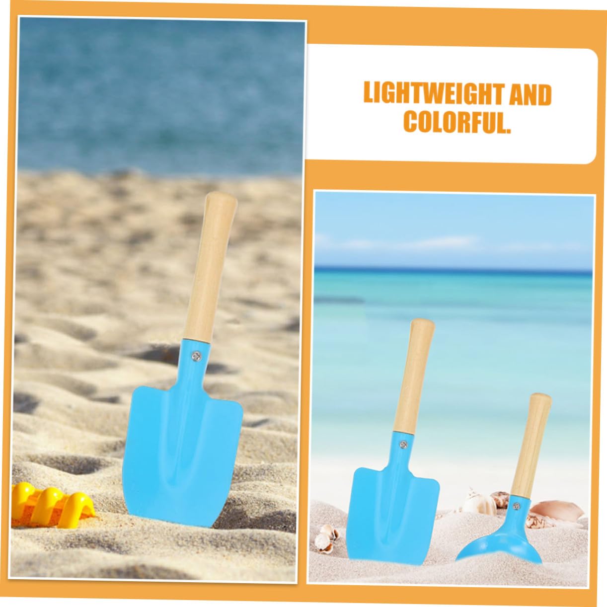 iplusmile Herramientas de Playa para Cubo y Pala de Juguete para Construir Castillos de Arena la Playa Juguetes de Educativos