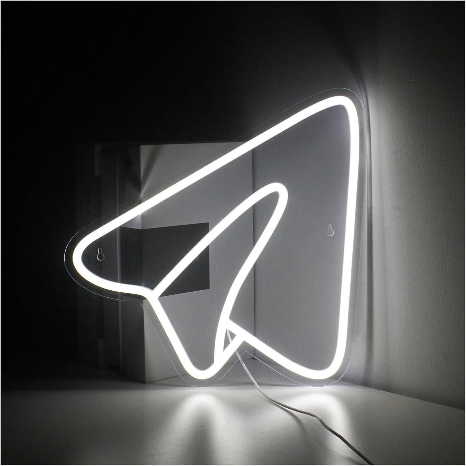 Zynther Neon lamp for neon lamp loanword Paper Plane for Sign
