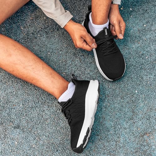 Image of ZOVE Wide Toe Box Shoes for Men Extra Wide Width Sneakers Non-Slip Ultra Light Wide Tennis Running Shoes Breathable Casual Walking Sneakers Diabetes Workout Gym Jogging Sports