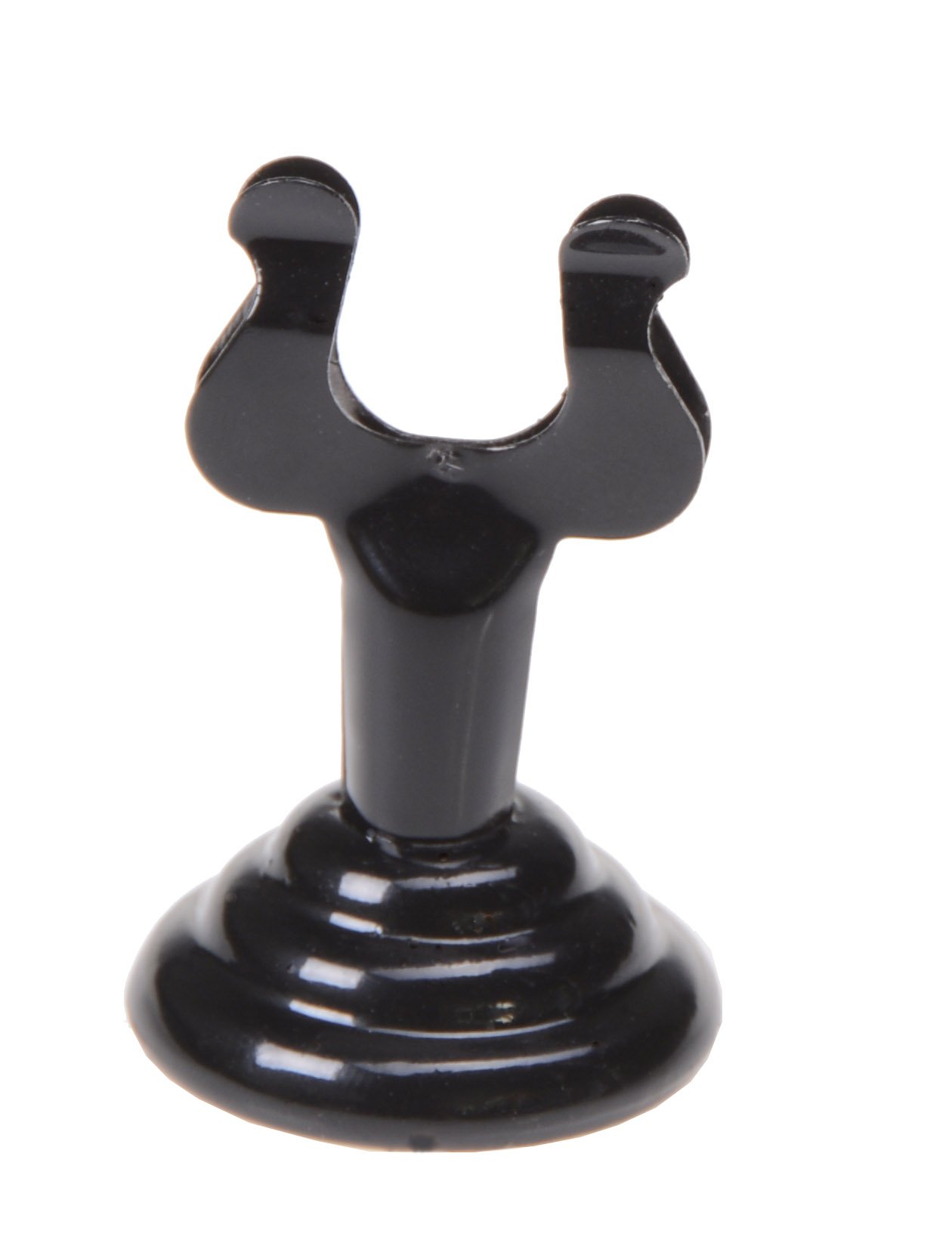 Displays2go Place Card Holders for Special Occasions Double-Arm Clip, 1.625-Inch, Black, Set of 50