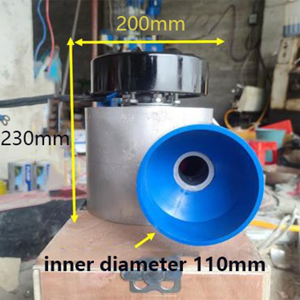 Generador de microturbina hidroeléctrica de 800 W - Turbina de agua de alta potencia de 220 V para uso doméstico, en campamentos y al aire libre - Generador hidroeléctrico pequeño y eficiente para a