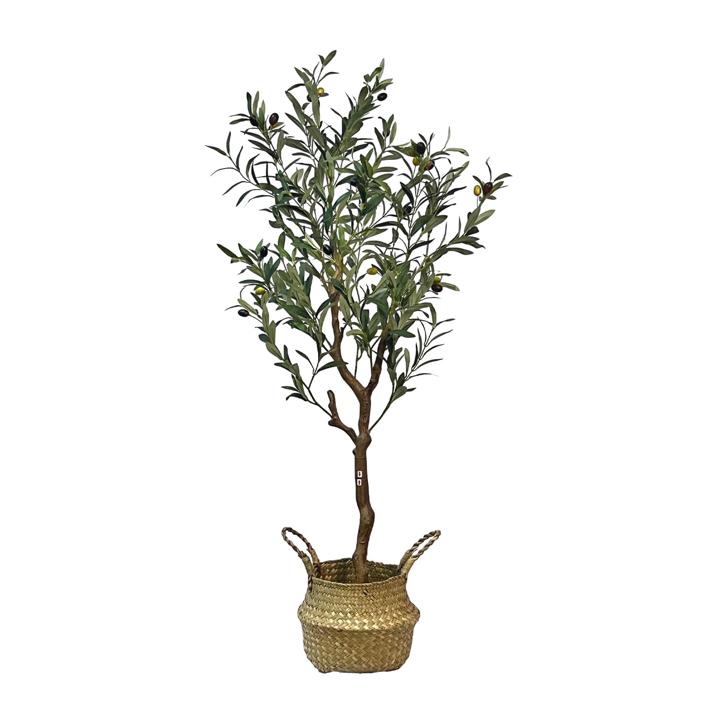 Amazon.com: 4ft Artificial Olive Tree - Large Faux Olive Plant with ...