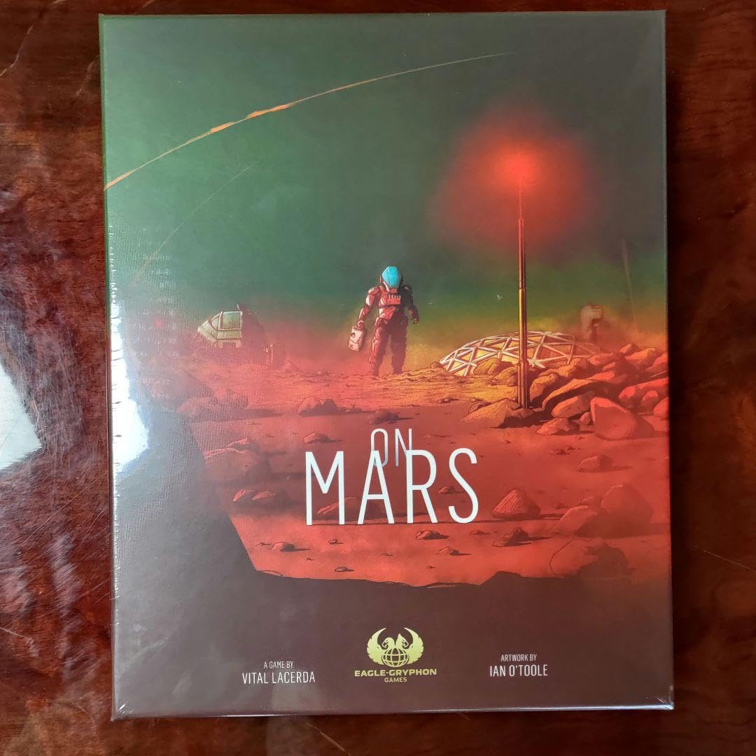 Amazon.co.jp: On Mars オン マーズ ボードゲーム 英語版 : おもちゃ