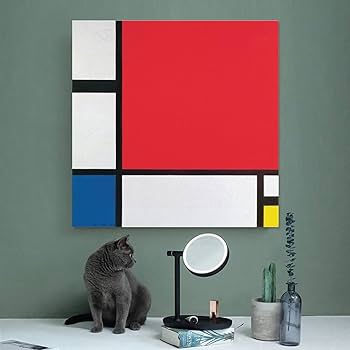 Amazon.co.jp: Piet Mondrianピート・モンドリアン画家の作品
