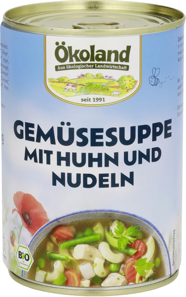 Gemüsesuppe mit Huhn 12 x 400 g