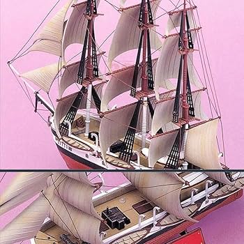 飛ぶ鯨 Amazon | 14204 1/200 ニューベッドフォード捕鯨船 (プラモデル