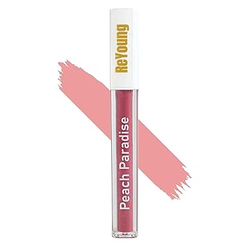 ReYoung Matte Hydrating Liquid Lipstick with Shea Butter & Murumuru Butter for Hydrated Lips. (Peach Paradise)