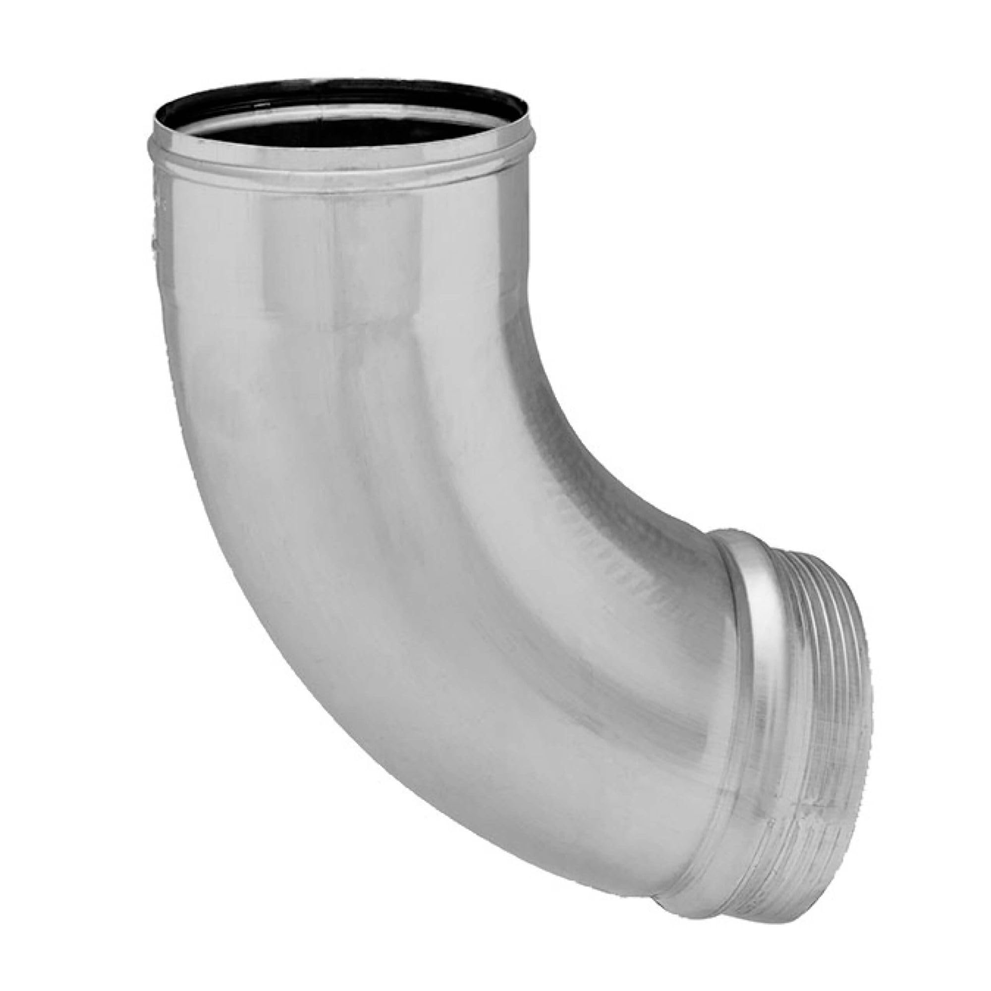 Zambelli Anthracite 80Mm Downpipe Bend 72 Degrees Galvanised