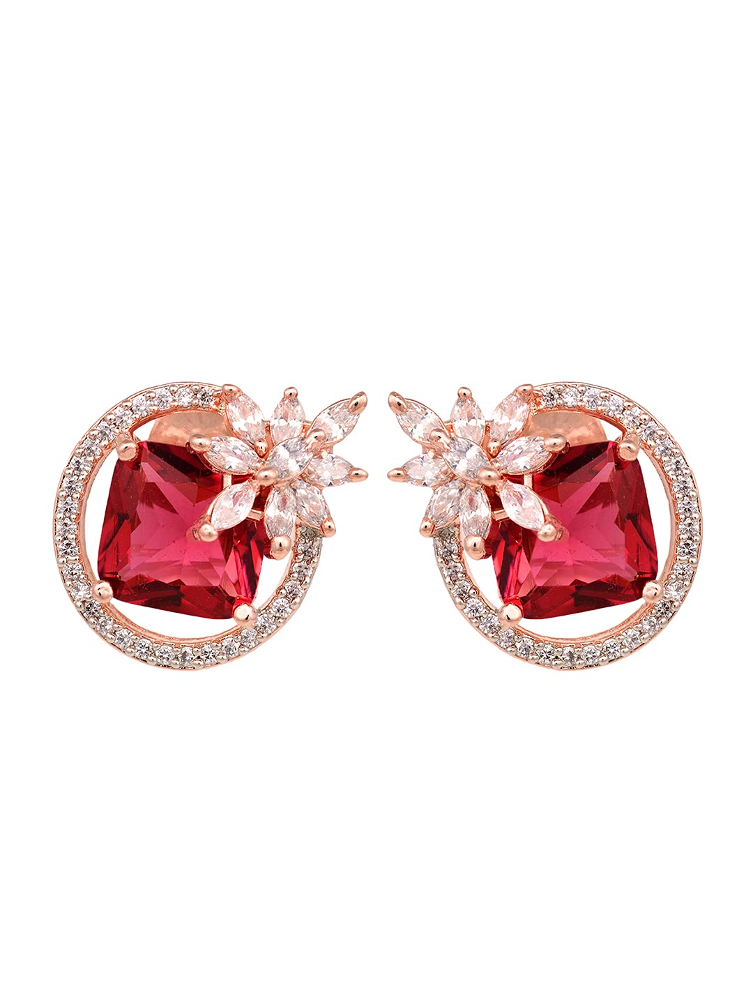 See full amazon price history chart for SARAF RS JEWELLERY Rose Pink Ruby AD Floral Contemporary Studs Earrings For Women And Girls SARAF RS JEWELLERY Rose Pink Ruby AD Floral Contemporary Studs Earrings For Women And Girls (B09GBBKDKW) Amazon Price History, Amazon Price Tracker
