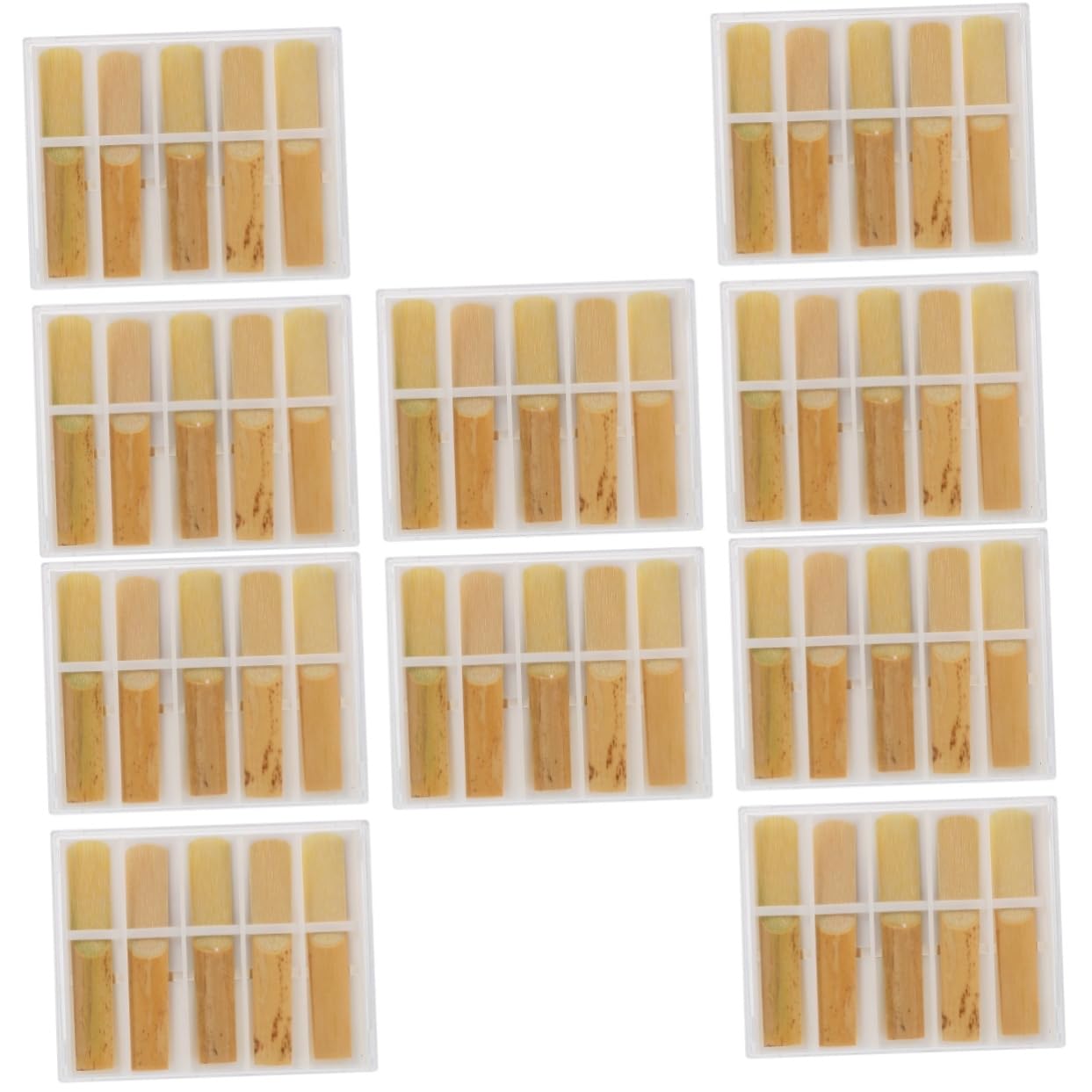 ibasenice 50piezas Para De Accesorios Para Instrumentos Reemplazo De Reeds Para y Saxofón Instalación y Portabilidad