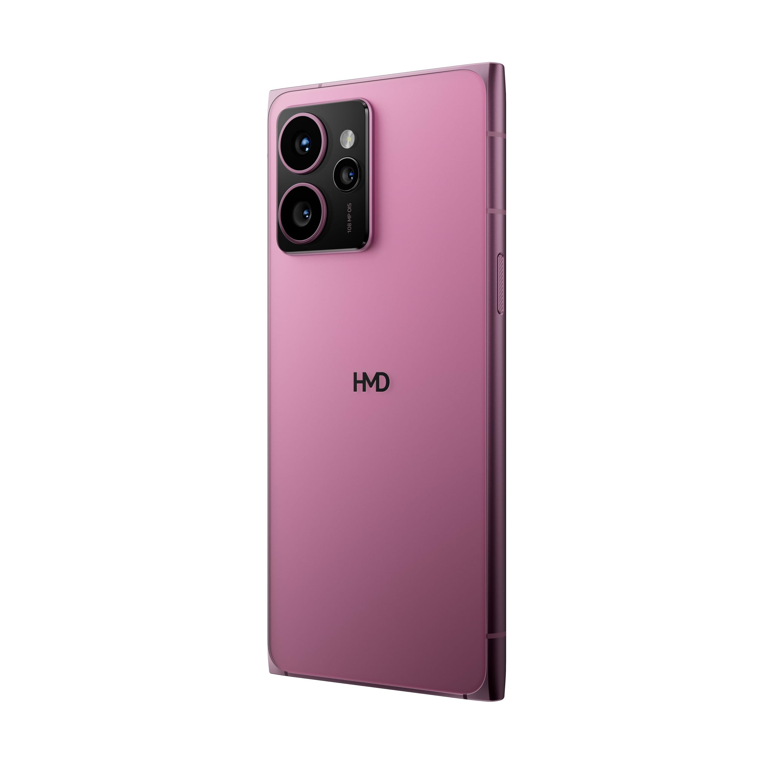 HMD Skyline smartfon z uchwytem na telefon komórkowy (8 GB RAM / 256 GB pamięci, bateria 4600 mAh, wyświetlacz POLED 6,55 cala, selfie 50 MP + aparat główny 108 MP, Android 14, 5G, IP54, konstrukcja