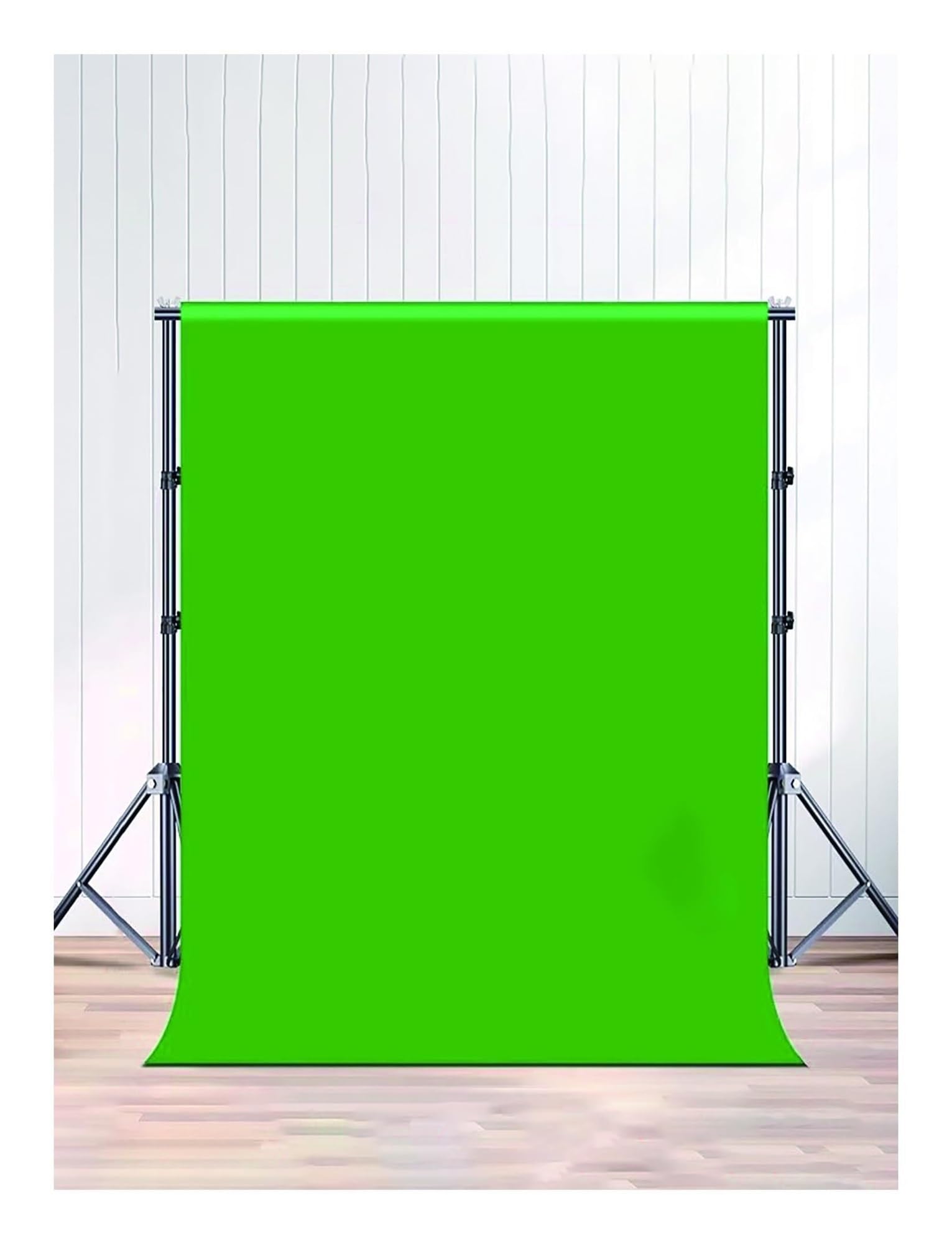 Grande sfondo pieghevole per servizi fotografici, portatile, senza grinze, kit schermo verde per streaming fotografico in studio