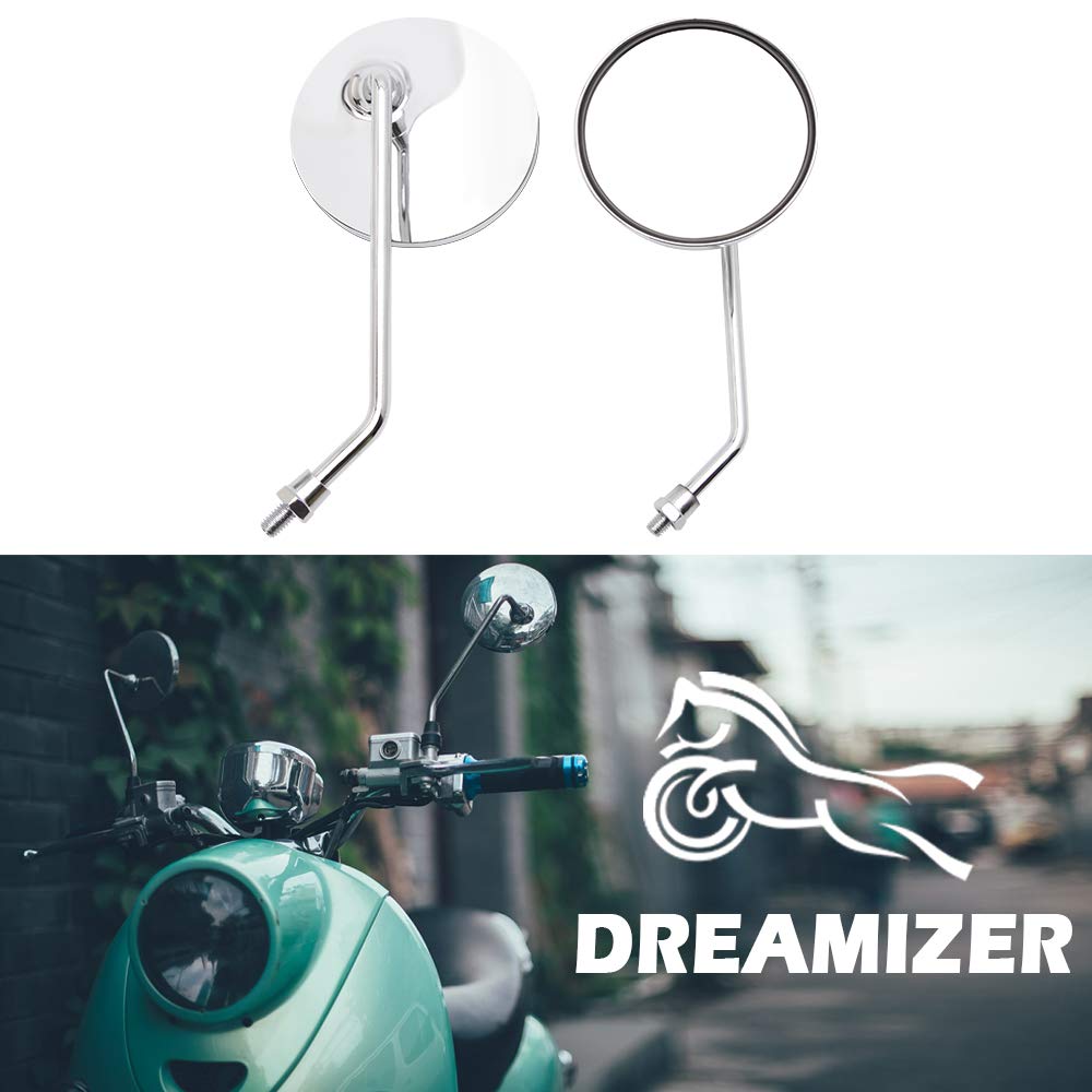 Rétroviseurs De Moto, Guidon De Moto Cafe Racer Cnc Scooter Cruiser