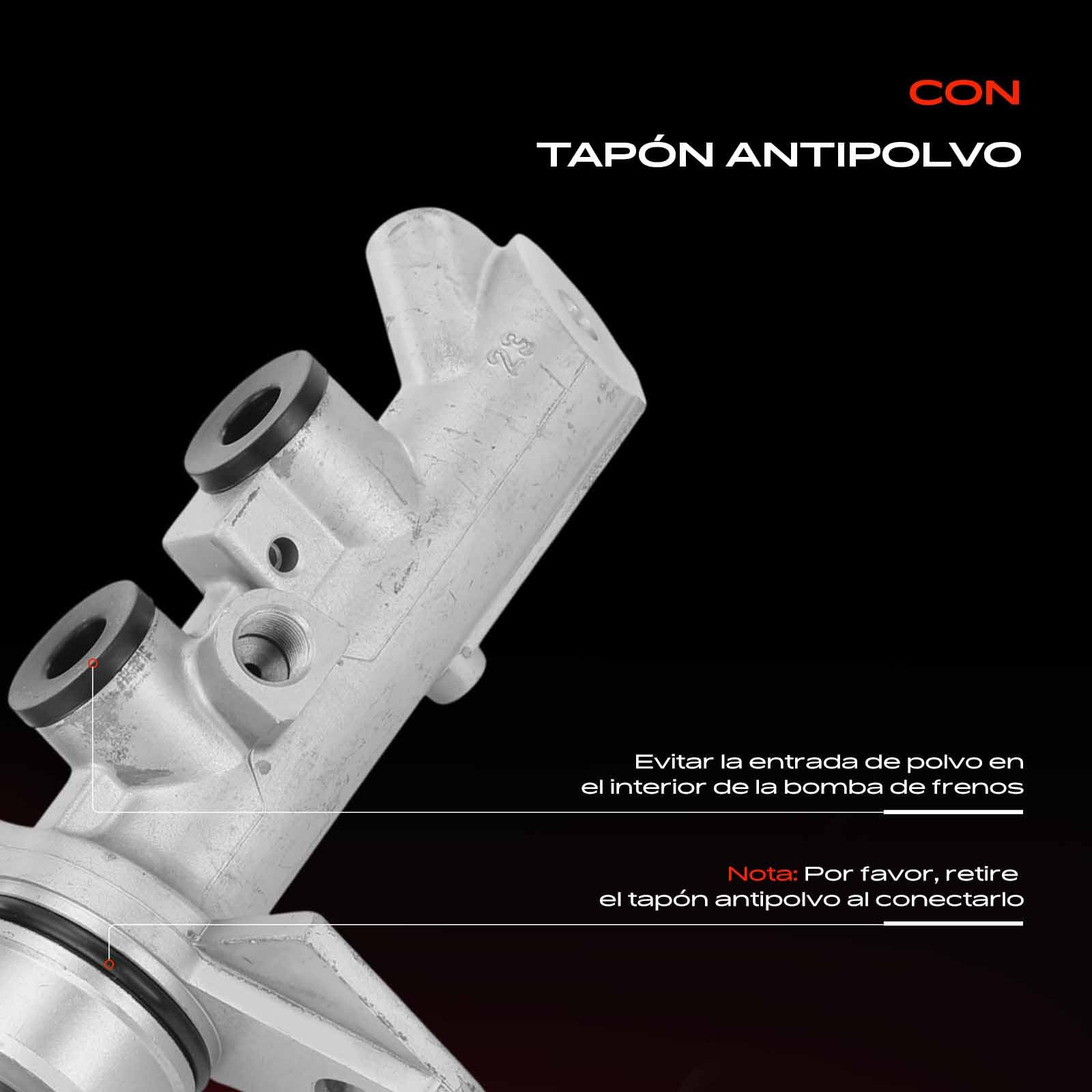 Frankberg Bomba de freno Compatible con Megan.e II BM0/1 CM0/1 1.9L Megan.e II Touring KM0/1 1.6L Scénic II JM0/1 1.6L Megan.e II Coupé-cabrio EM0/1 2.0L Grand Scénic II JM0/1 2.0L 7701207697
