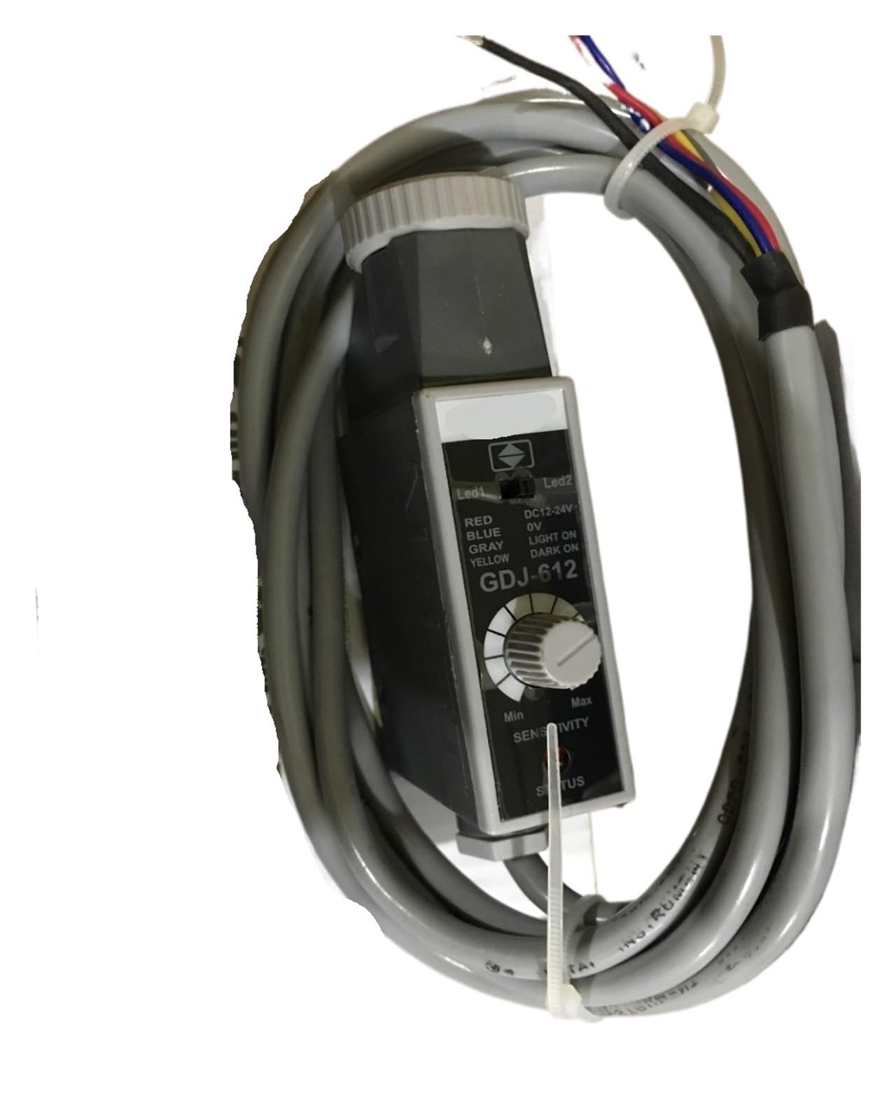 JJKKOZVQF GDJ-612G/R color photoelectric sensor switch Making electromechanical DC12-24V