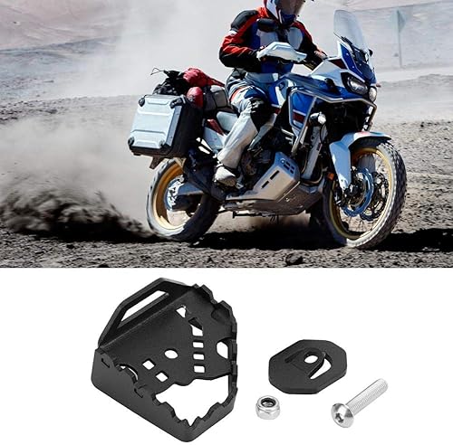 Miniatura 2 de Fydun Freno Agrandar Peda, Palanca de Freno Trasero Pedal Ampliar para Honda CRF1000L Africa Twin Adventure Sports 14-18 (negro)