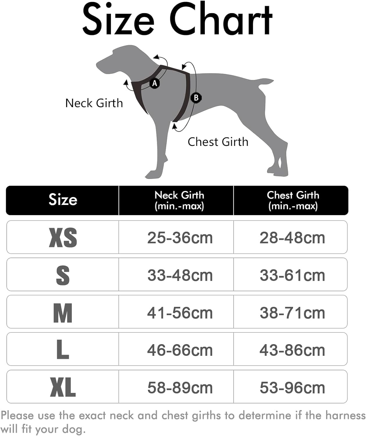 YiGeY Dog Harness Large Dog No Pull Pet Harness, Adjustable Soft Padded Pet Vest Harness for Easy Walking with Reflective Strips, Front Clip Easy Control Large Breed Dog Stop Pulling Black - Image 2