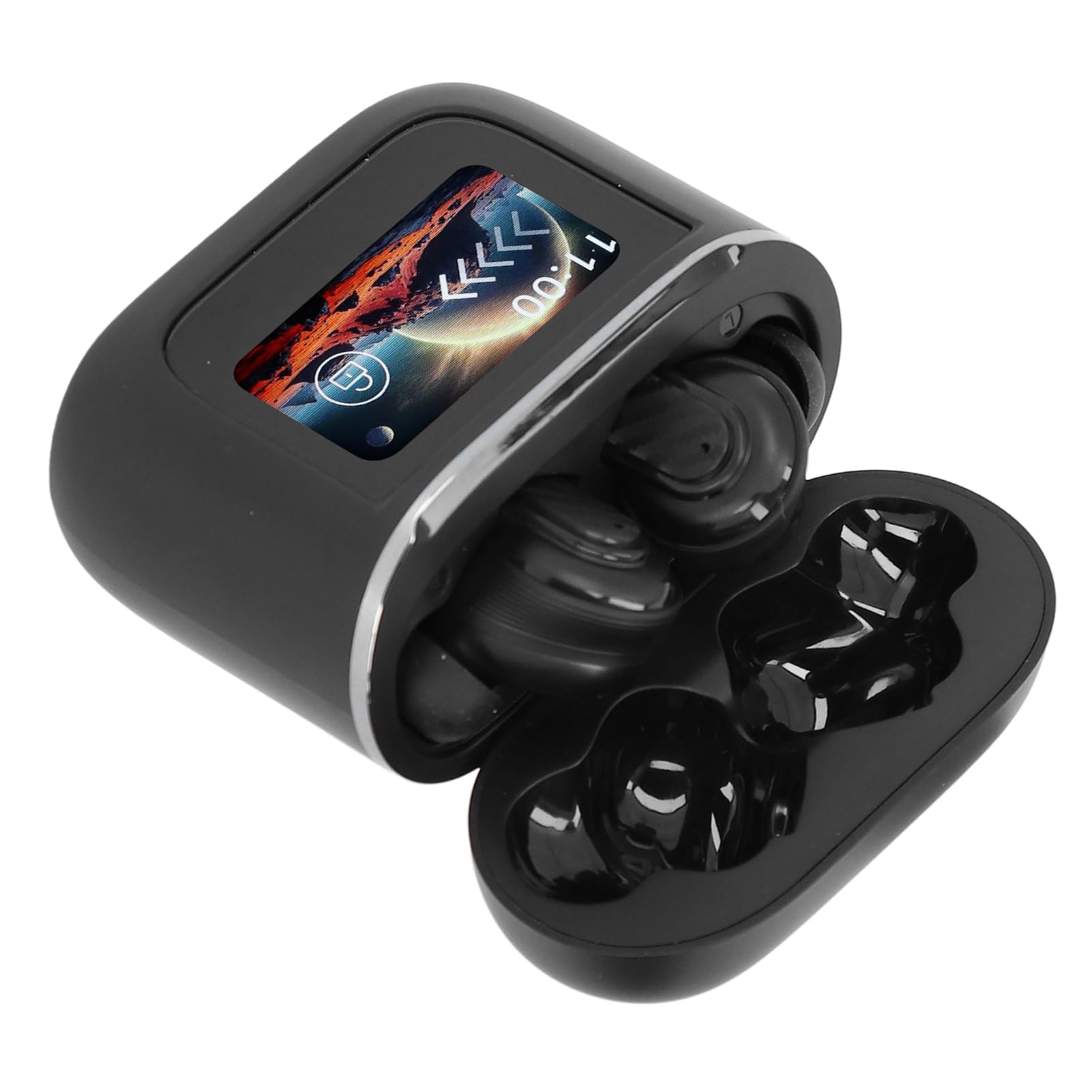 Auricolari Bluetooth HiFi Wireless con riduzione del rumore per corsa, sport e gioco, 2 unità (nero)