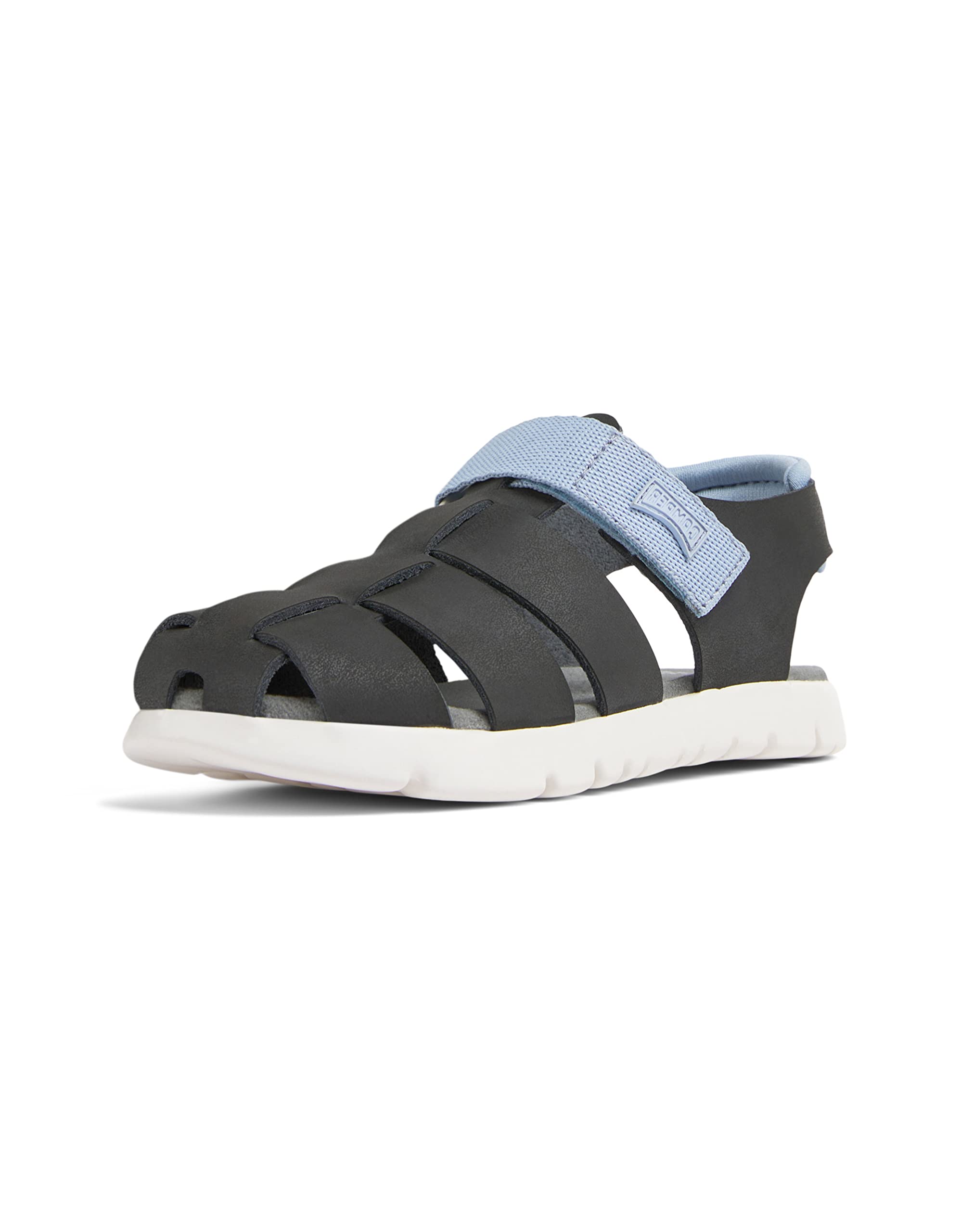 Camper Unisex Children's Oruga Sandal K800242T-Strap Sandal, Black 021, 11 UK