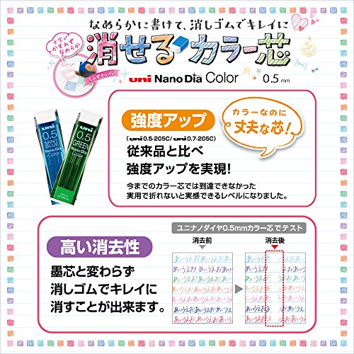 Lápices de color uni Nano Diamond Mint Blue 10 piezas miniatura 6