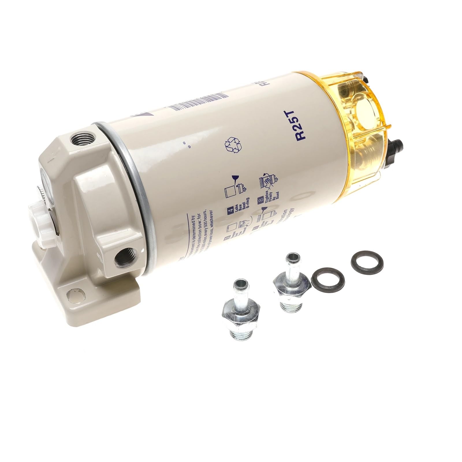 S3213 R25T Filtro de combustible giratorio/separador de agua reemplaza 320R-Rac-01 Caudal máximo 120 GPH
