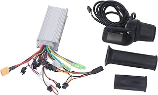 Aoutecen Painel de visor LCD, 48 60V 28A 500 W, fácil instalação, motor de dissipação de calor rápida, controlador sem escovas para scooter