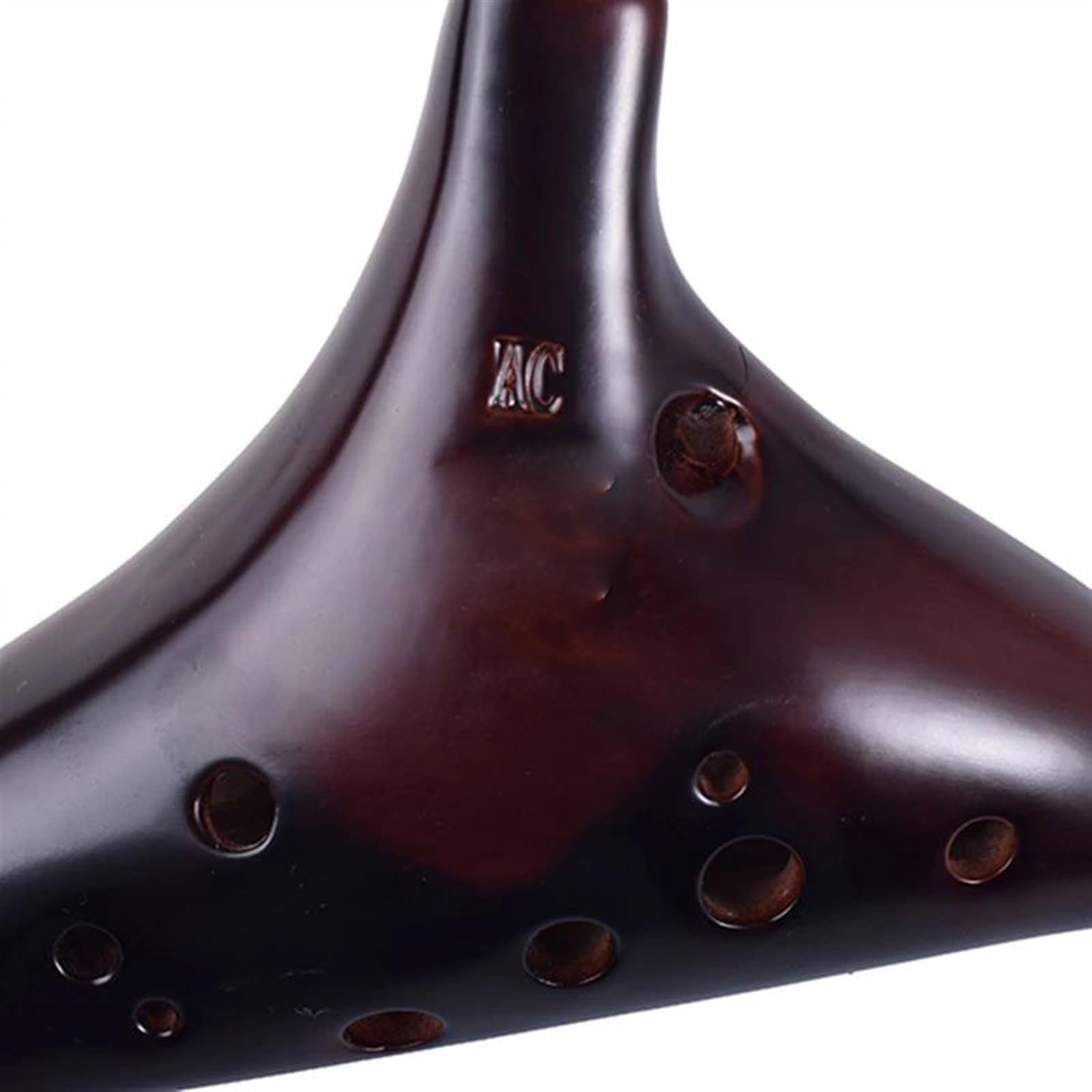 professionelle Leistung Okarina 12-Loch-Okarina, Alt-C-Taste AC-Keramik Okarina Des Zeitinstruments Professionelle Okarinas Mit Tasche