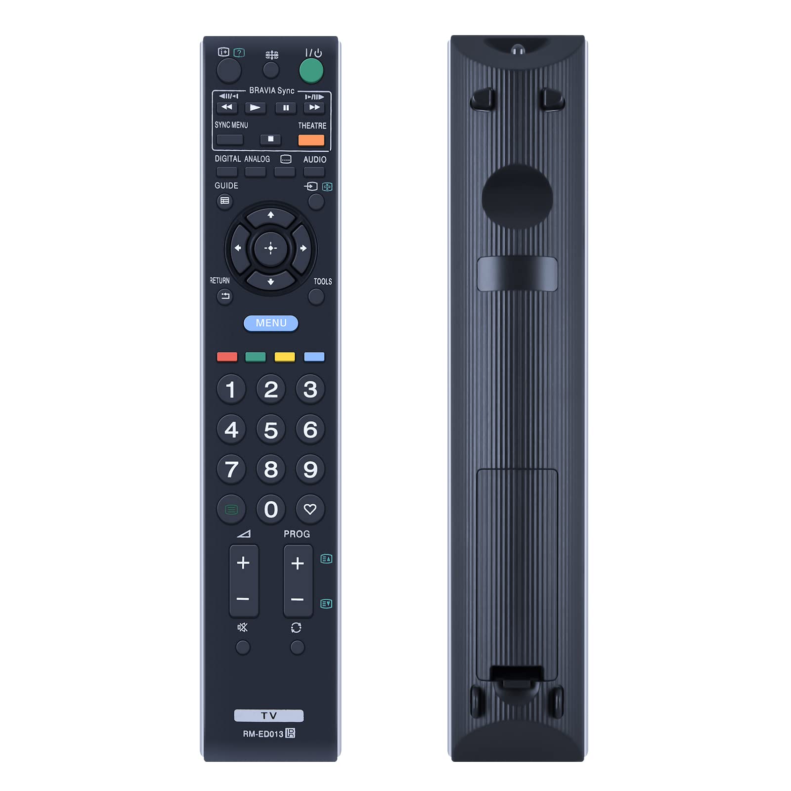 TCNOUMT RM-ED013 Remote Control Replacement for Sony Bravia LCD LED TV KDL-40L4000 KDL-40S4000 KDL-40U4000 KDL-40V4000 KDL-40V4210 KDL-40V4220 KDL-40V4230 KDL-46V4000 KDL-46V4210
