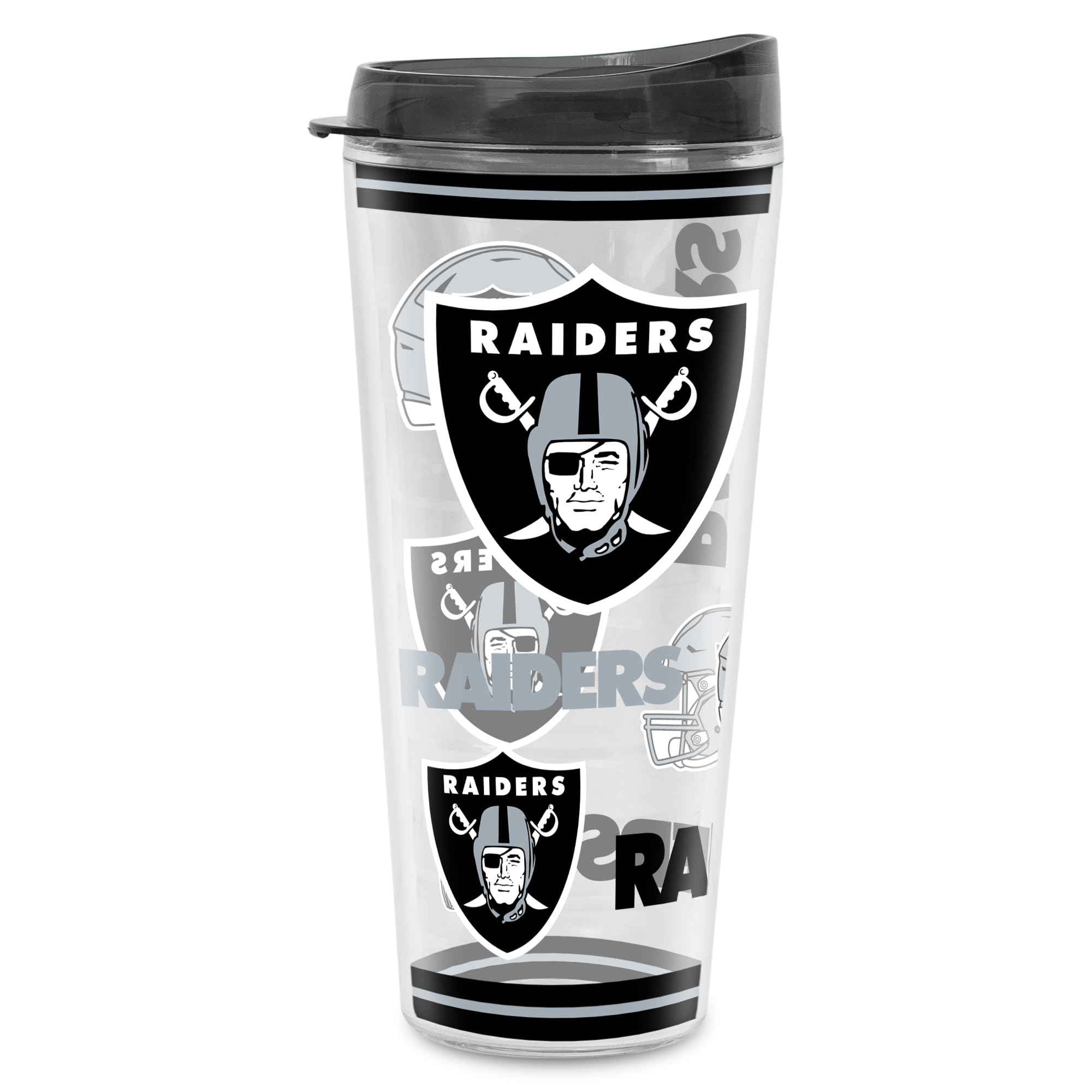 Rico Industries NFL Football Las Vegas Raiders Double Wall 20oz Tritan Tumbler