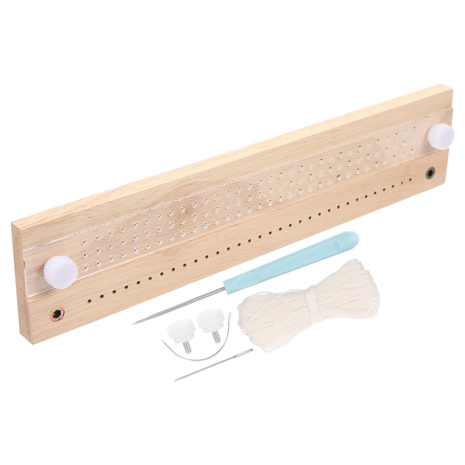 FOMIYES Kit per Rilegatura Manuale Foratura e Cucitura, Strumento Regolabile e Antiscivolo per Riparazione Libri e Quaderni, per Progetti DIY e Attività Personali