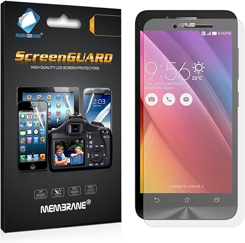Membrane Pellicola Protettiva Compatibile con ASUS Zenfone ZC500TG 5 0 Trasparente Membrane Pellicola Protettiva Compatibile con ASUS Zenfone ZC500TG 5 0 Trasparente