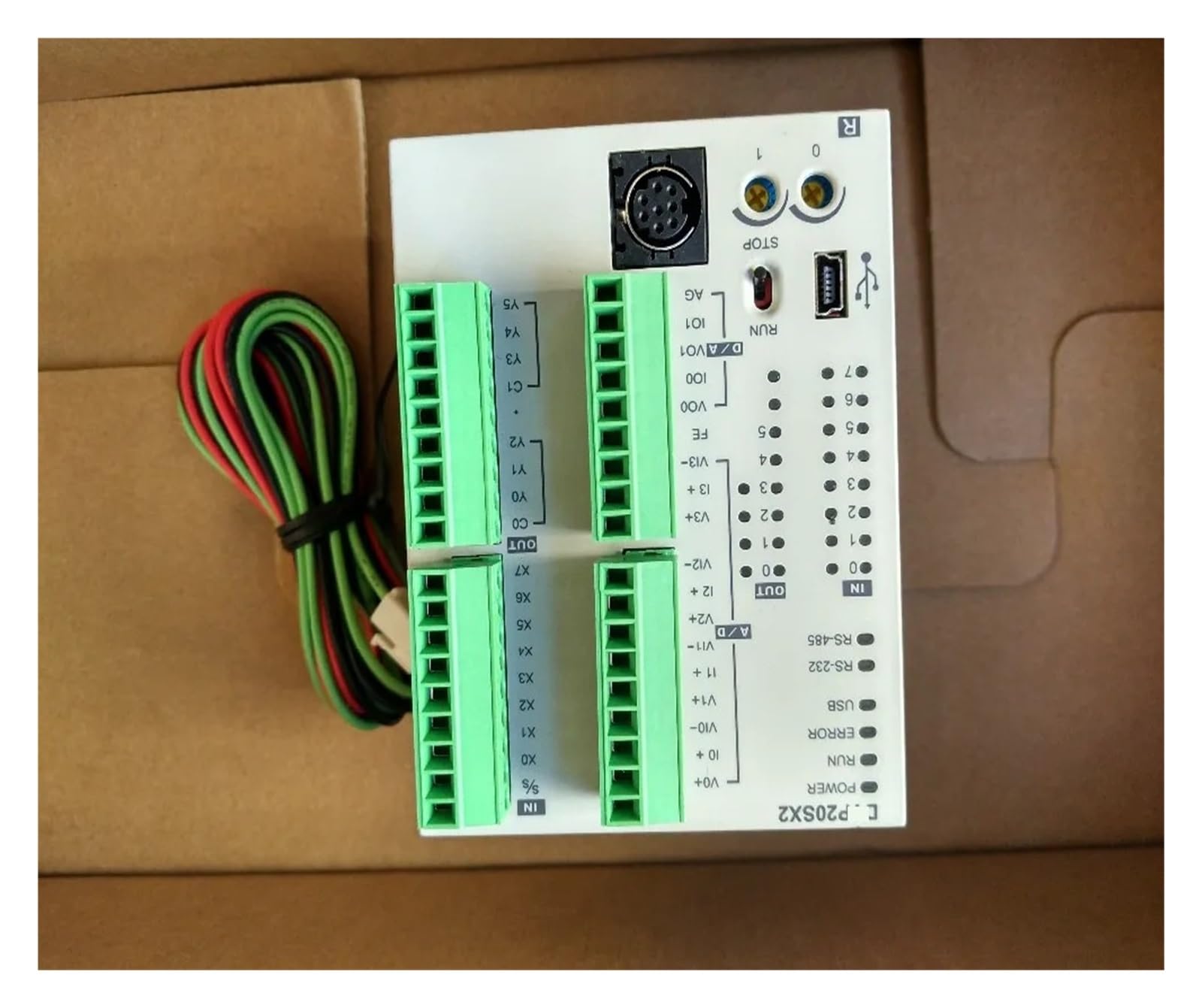 DVP20SX211R DVP20SX211T SX2 Series Analog PLC 24VDC(DVP20SX211R)