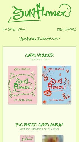 DREAMUS WEKI MEKI Choi YooJung Girasol 1er Single Album Plataforma Versión Tarjetero+álbum de tarjeta fotográfica de PVC+Photocard+Folleto de disponible en Yaxa Colombia