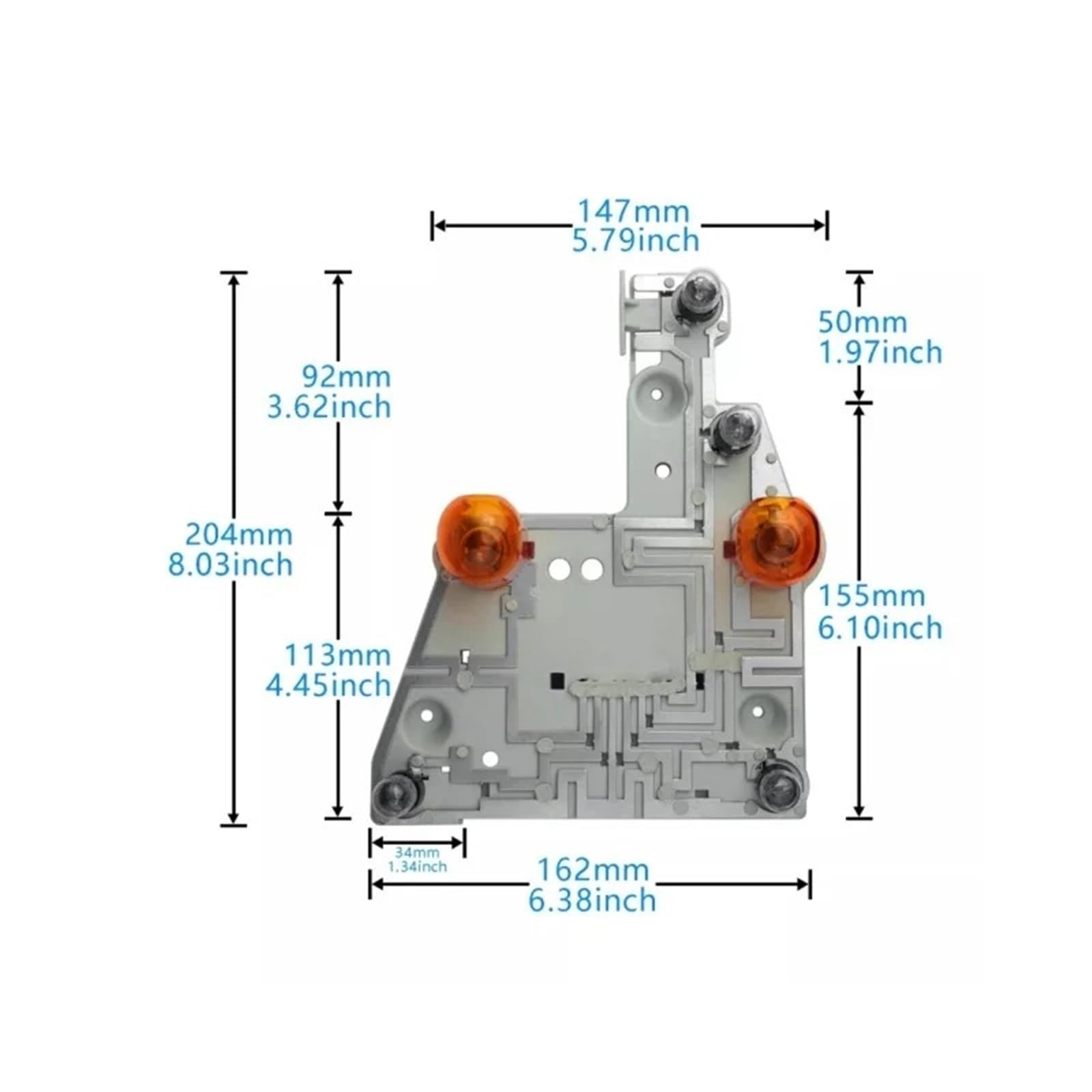Placa Circuito Trasera Para Clase E W211 Portalámparas Para Luz Trasera Halógena Versión A2118200177 A2118200377 Accesorios Para Luces Coche(R)