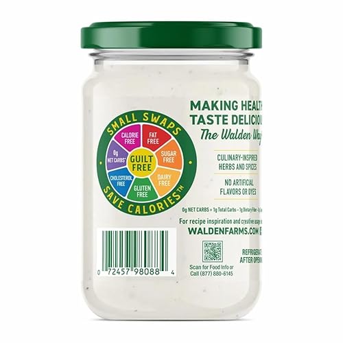 Miniatura 12 de Walden Farms Salsa (12 onzas líquidas (paquete de 2), Alfredo)