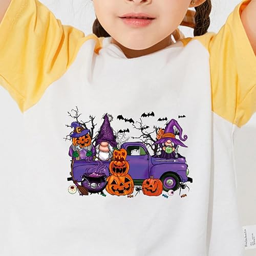 Miniatura 10 de Transferencias para planchar de Halloween para camisetas, Hocus Pocus, parches de hierro de transferencia de calor, globos oculares de terror, gato