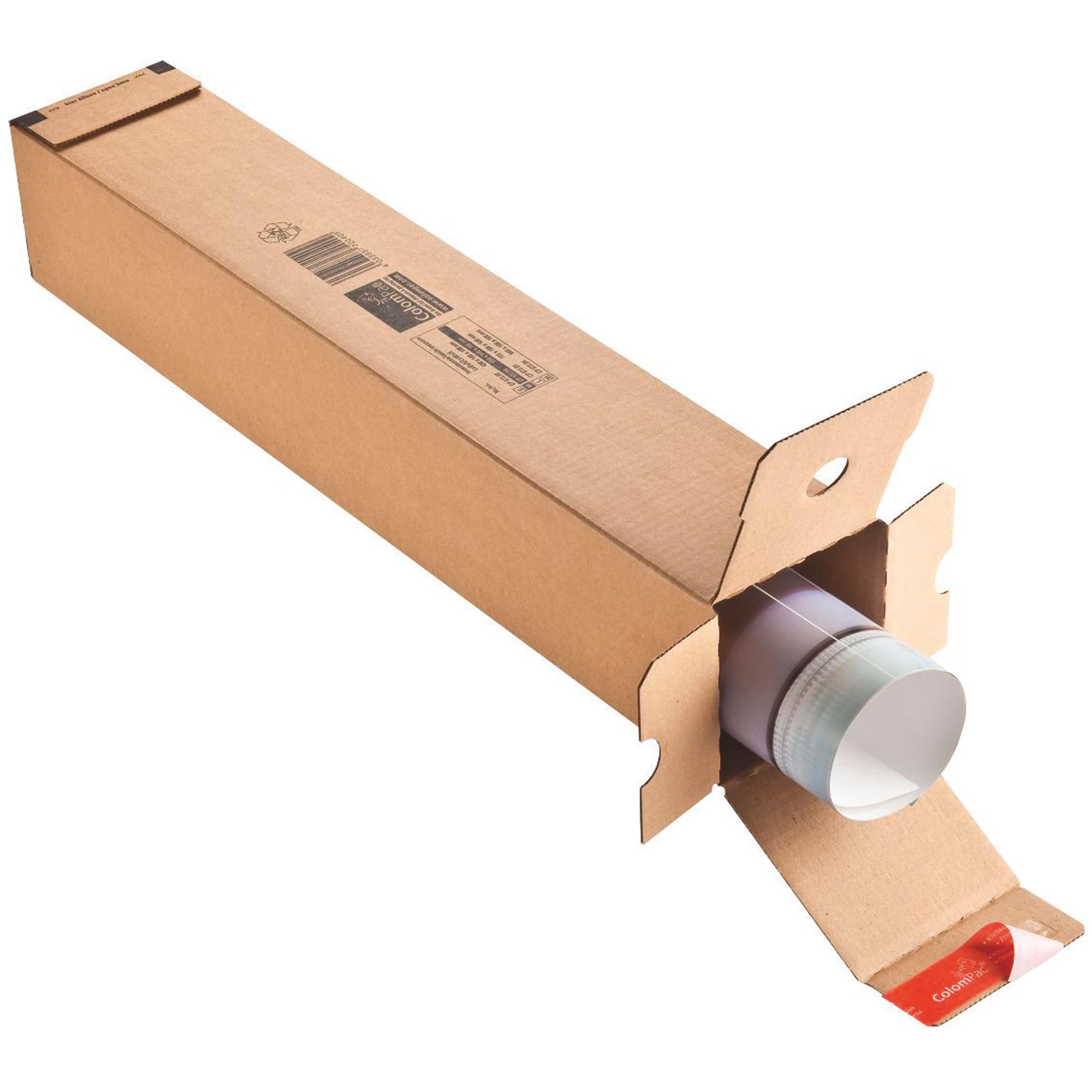 Colompac Boîte en tube pour expéditions 860 x 108 x 108 cm 10 unités