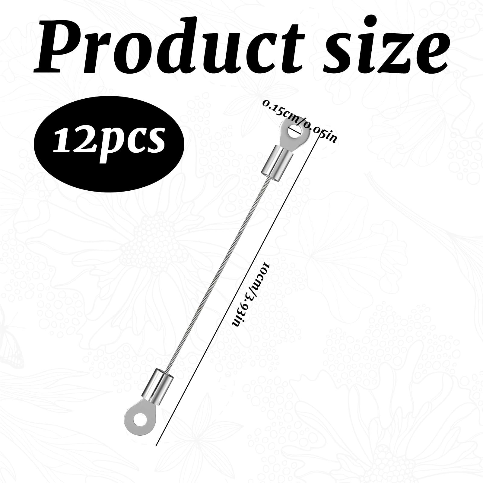 Upvc Door Restrictor,12 PCS 8" Stainless Steel Door Opening Restrictor - Image 2