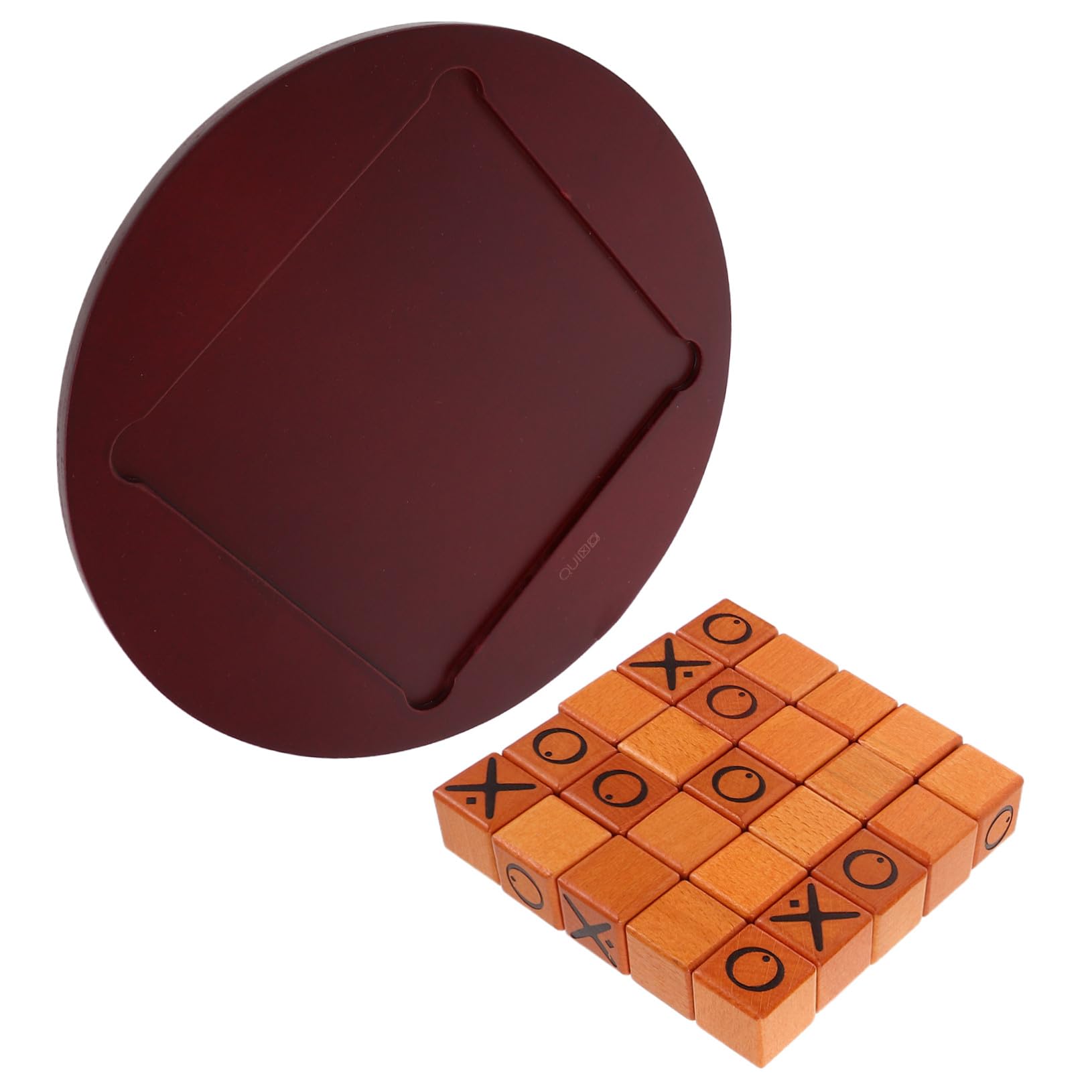 ERINGOGO Jeu de Stratégie Bois Ox Push Jeu Échecs Éducatif Familial Portable pour Garçon Fille Coordination Main-œil et Réflexion pour Jardin et Soirées Groupe